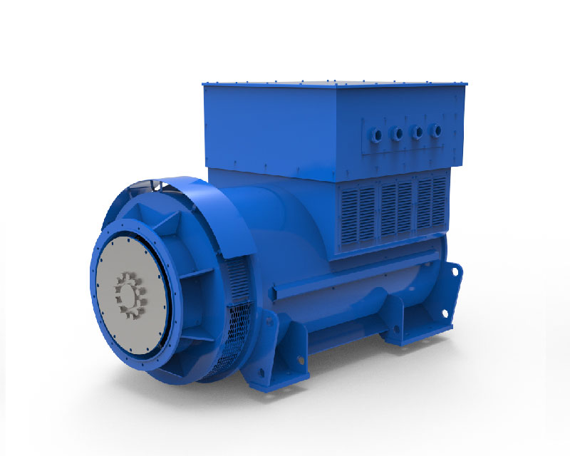 Generador de serie de alta tensión EVO468 1125-1650kVA, 3000/15000V, 50/60Hz, 4/6/8/10Pole