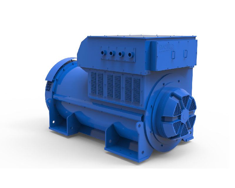 Generador de serie de alta tensión EVO568 3000-4125kVA, 3300/15000V, 50/60Hz, 4/6/8/10 Pole