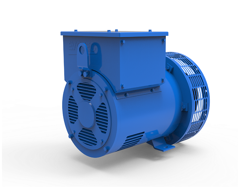 Energía Innovadora: Explorando el Alternador Industrial Serie EVO168.