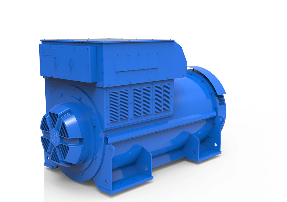 EvoTec | Generador monofásico de 480 V · Generador de CA autoexcitado