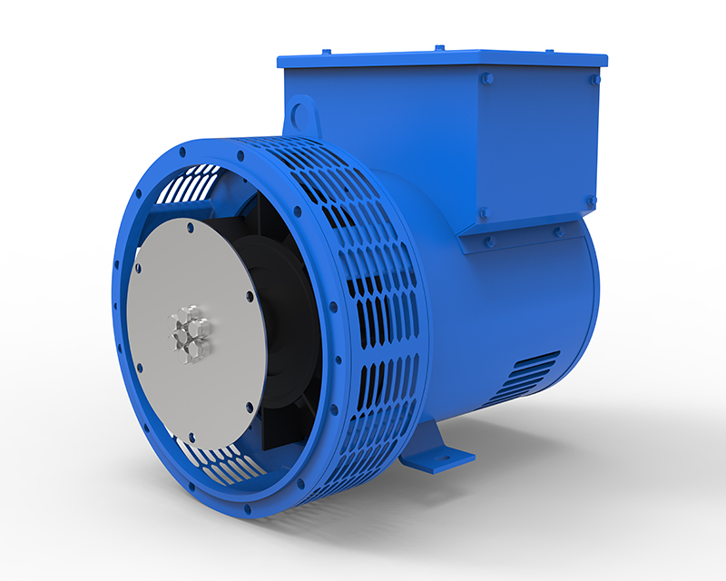 Alternador industrial de la serie EVO168 8.5 / 27kVA, 400 / 480V, 50 / 60Hz, 4/6/8/10Pole