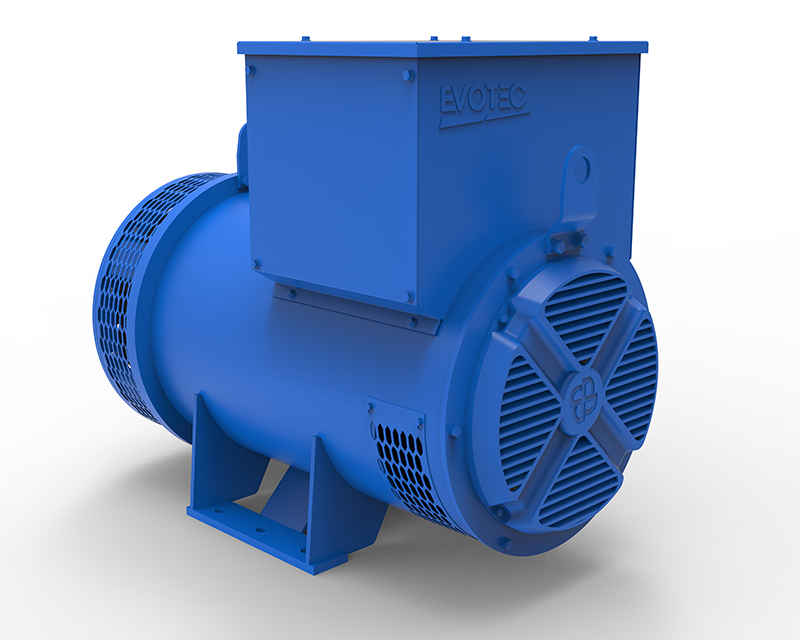 Alternador industrial de la serie EVO228 50/190kVA, 400/480V, 50/60Hz, 4/6/8/10 Pole