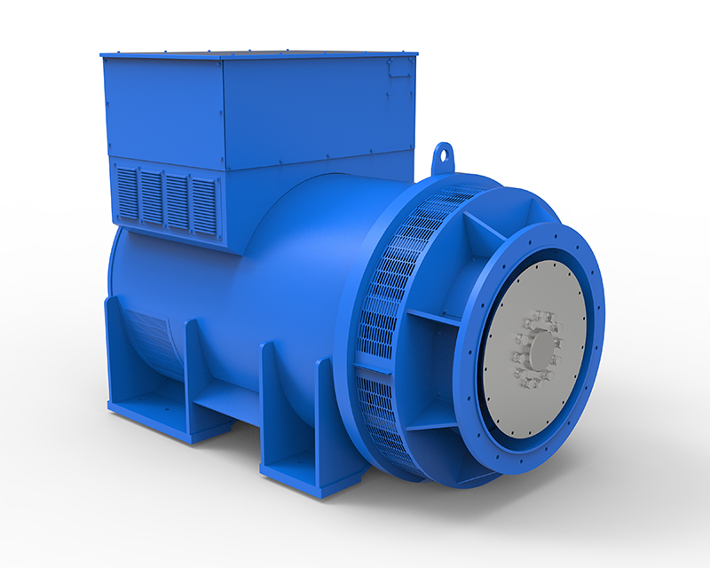 Generador industrial de la serie EVO568 3000/4500kVA, 400/480V, 50/60Hz, 4/6/8/10Pole