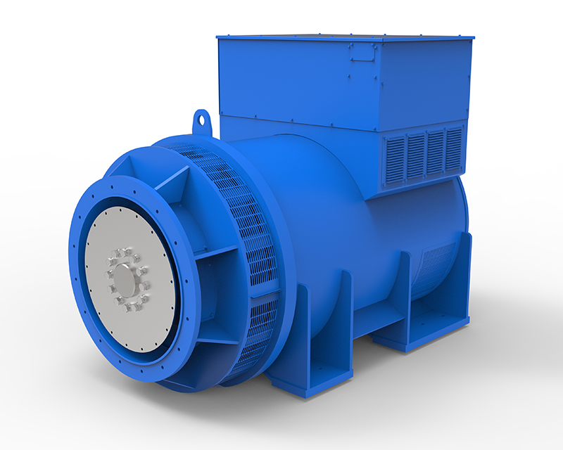 Generador industrial de la serie EVO568 3000/4500kVA, 400/480V, 50/60Hz, 4/6/8/10Pole