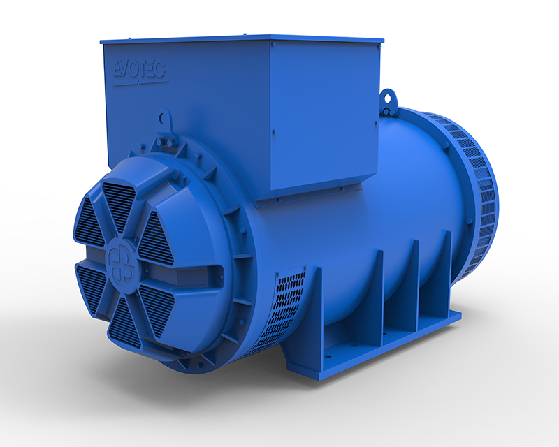 Alternador industrial de la serie EVO468 1650/2700kVA, 400/480V, 50/60Hz, 4/6/8/10Pole