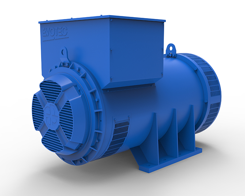 Generador industrial de la serie EVO428 913/1800kVA, 400/480V, 50/60Hz, 4/6/8/10Pole