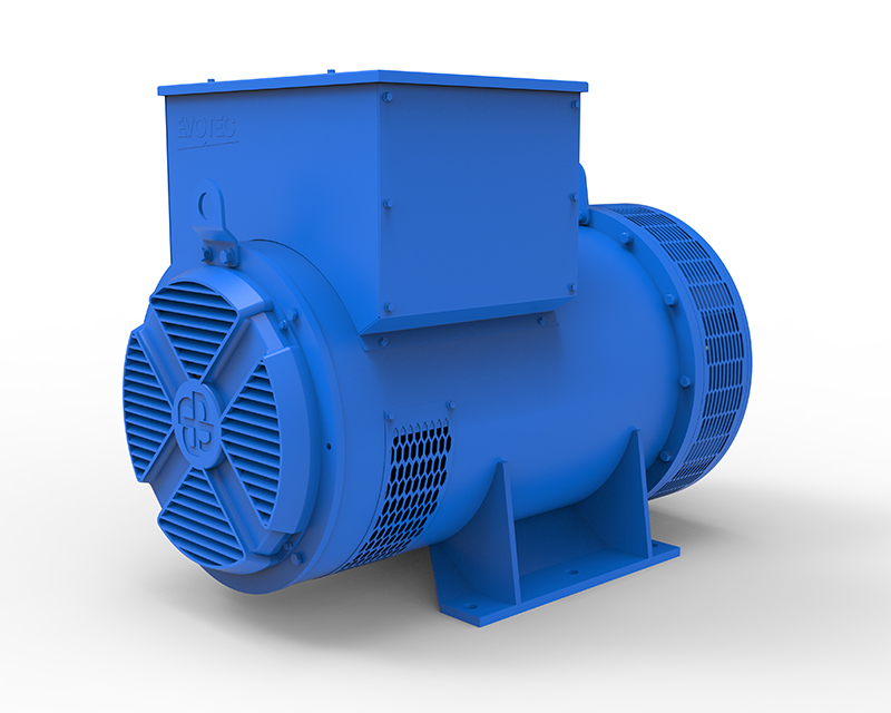 Generador industrial de la serie EVO288 175/420kVA, 400/480V, 50/60Hz, 4/6/8/10Pole